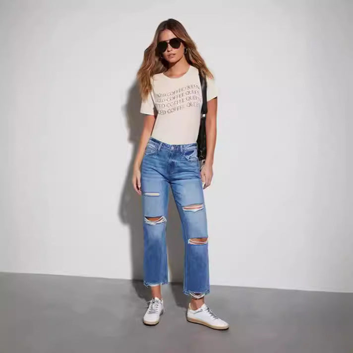 Urban Edge Cropped Jeans