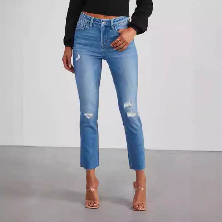 Luxue Sculpt High-Waist Slim Jeans