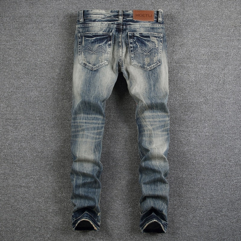 Luxue Rift Edge Biker Denim