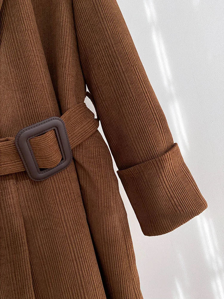 Luxue Grace Long Woolen Coat