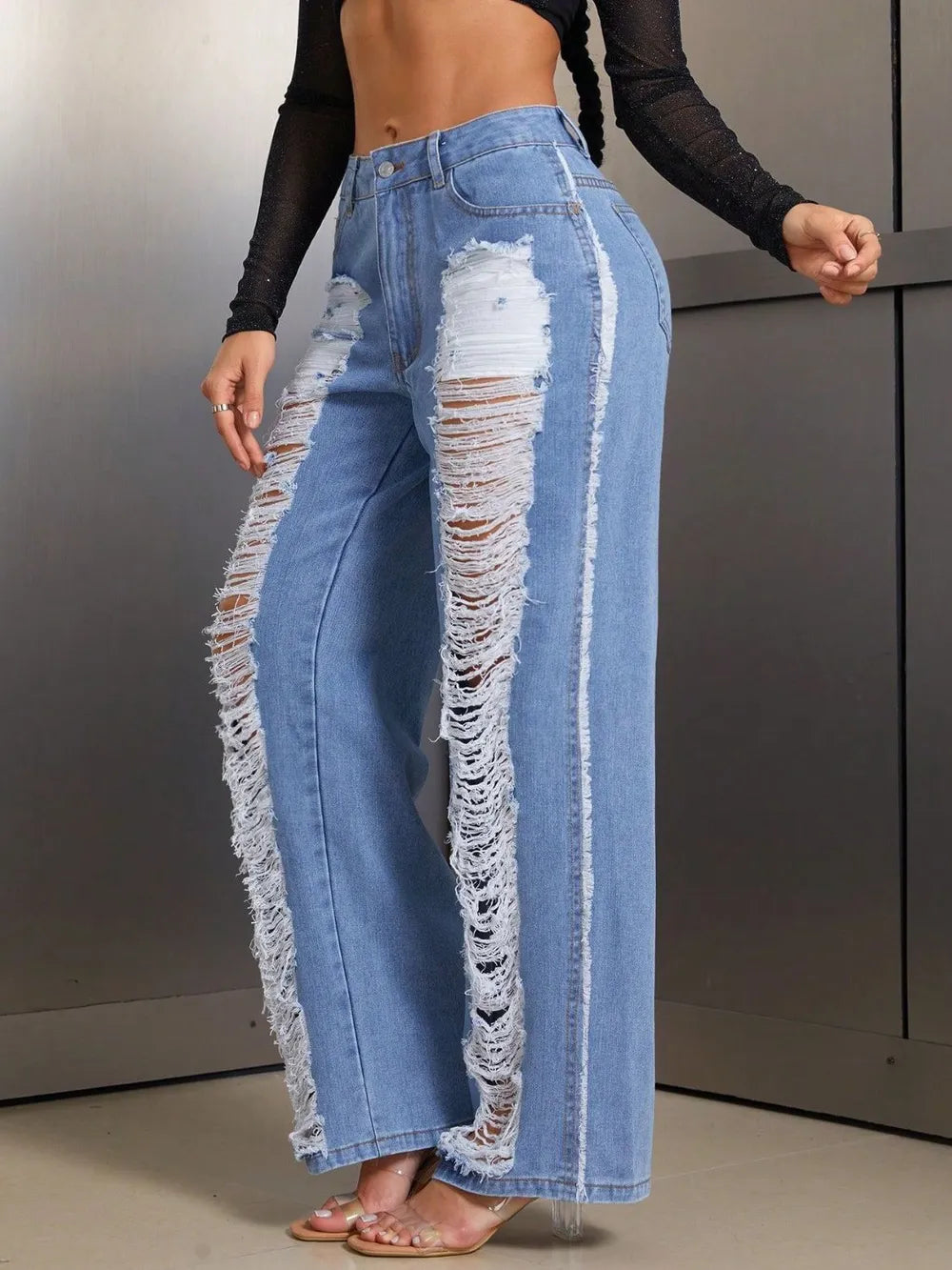 Luxue Horizon Wide Leg Jeans