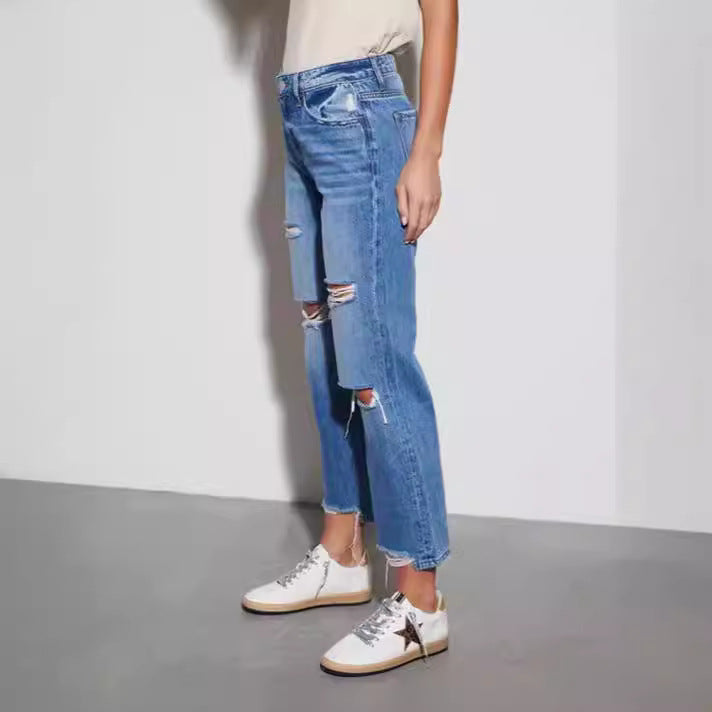 Urban Edge Cropped Jeans