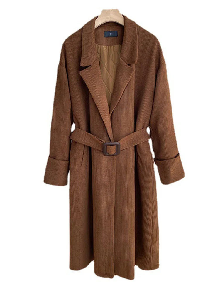 Luxue Grace Long Woolen Coat