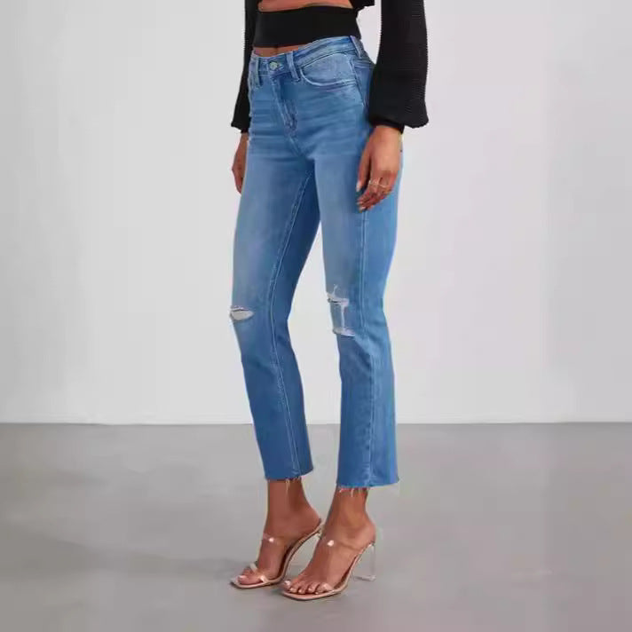 Luxue Sculpt High-Waist Slim Jeans