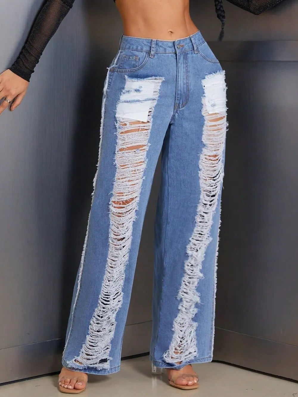 Luxue Horizon Wide Leg Jeans