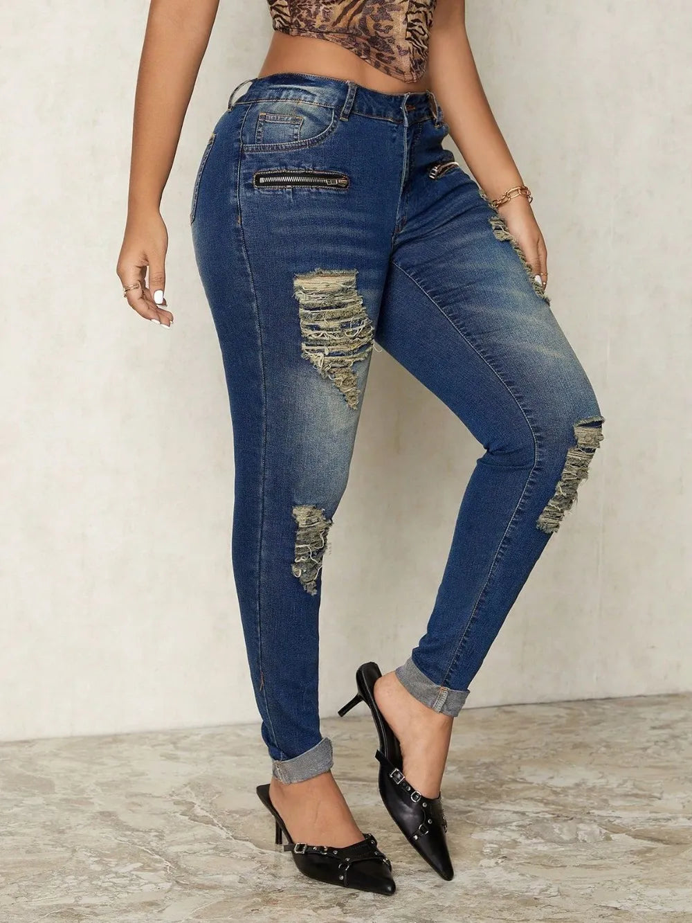 Luxue Vortex Skinny Jeans