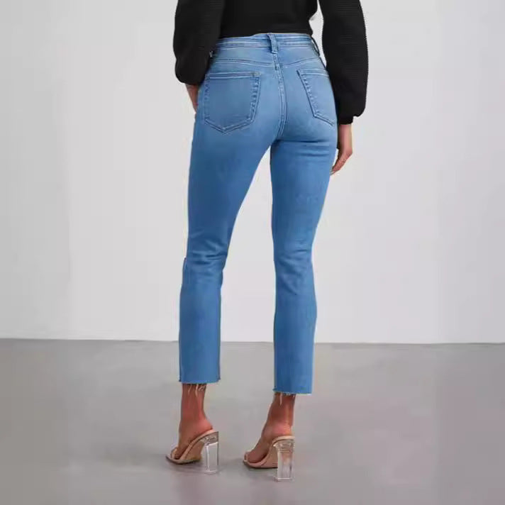 Luxue Sculpt High-Waist Slim Jeans