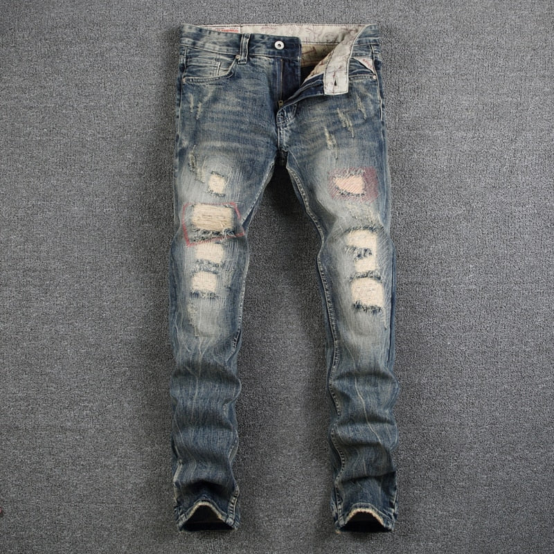 Luxue Rift Edge Biker Denim