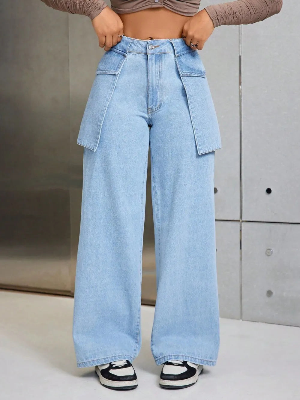 Luxue Horizon Wide Leg Jeans