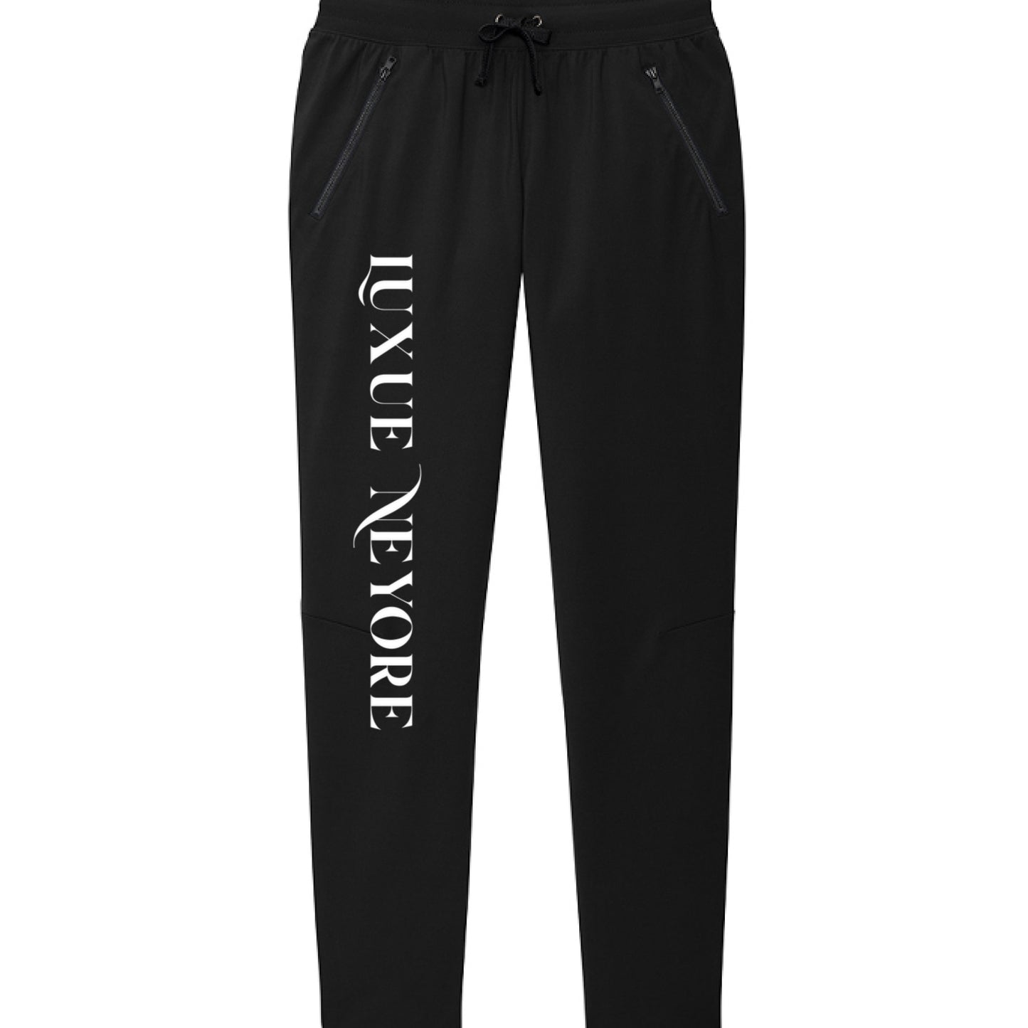 Black Sports Jogger Pants