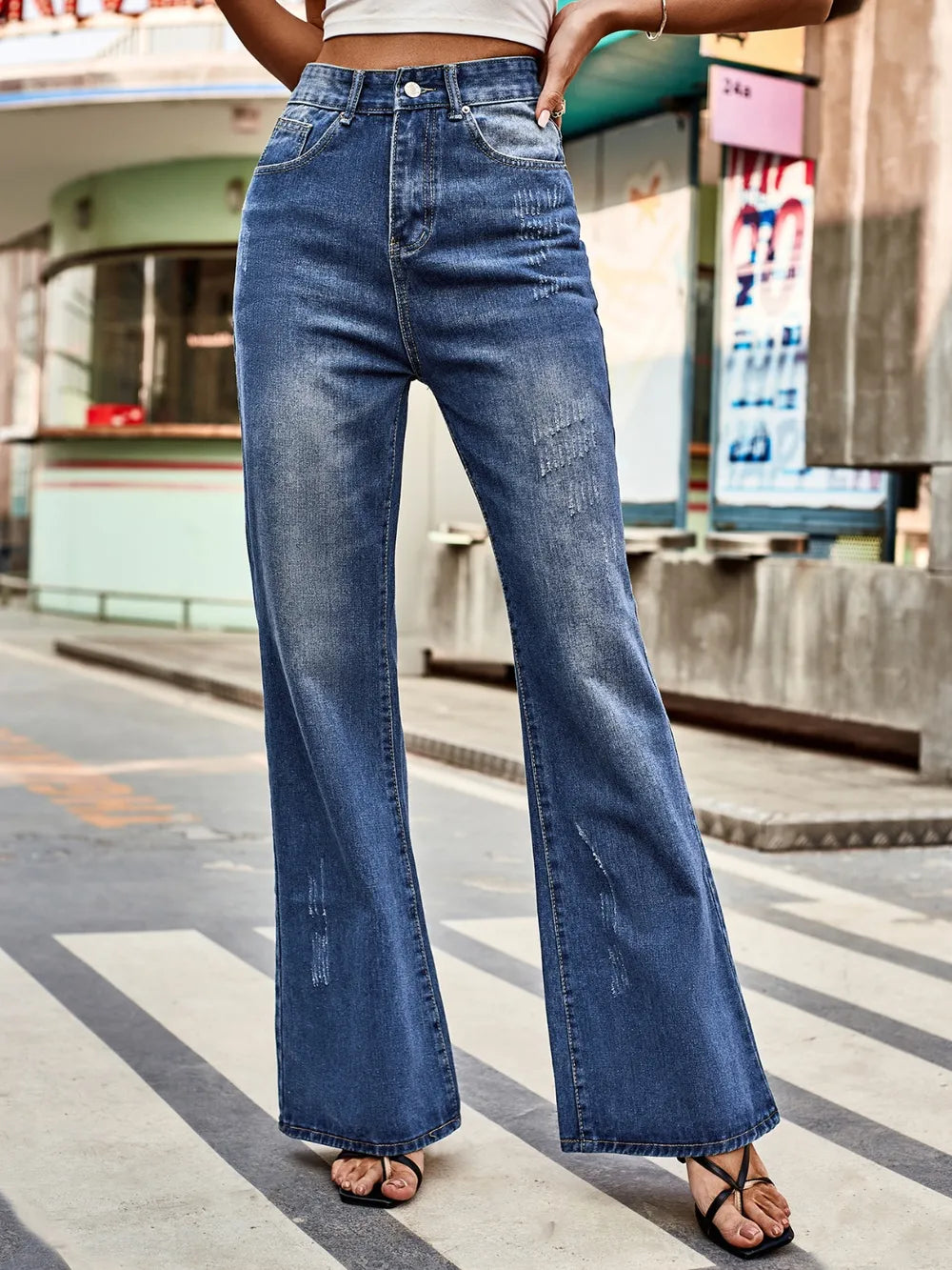 Luxue Elevate High-Rise Bootcut Jeans