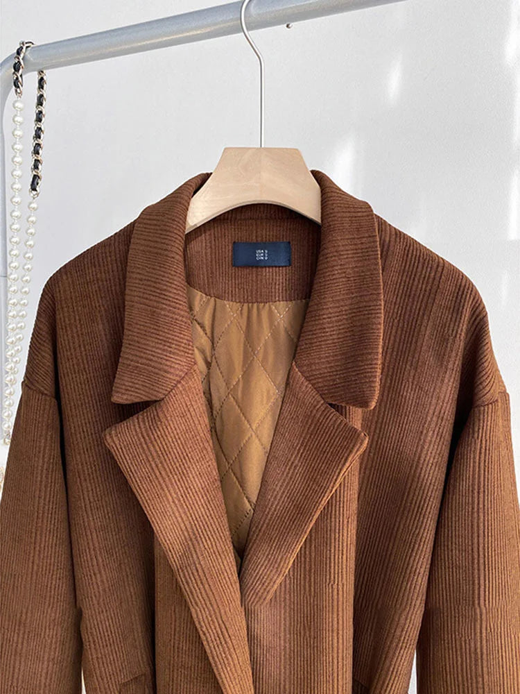 Luxue Grace Long Woolen Coat