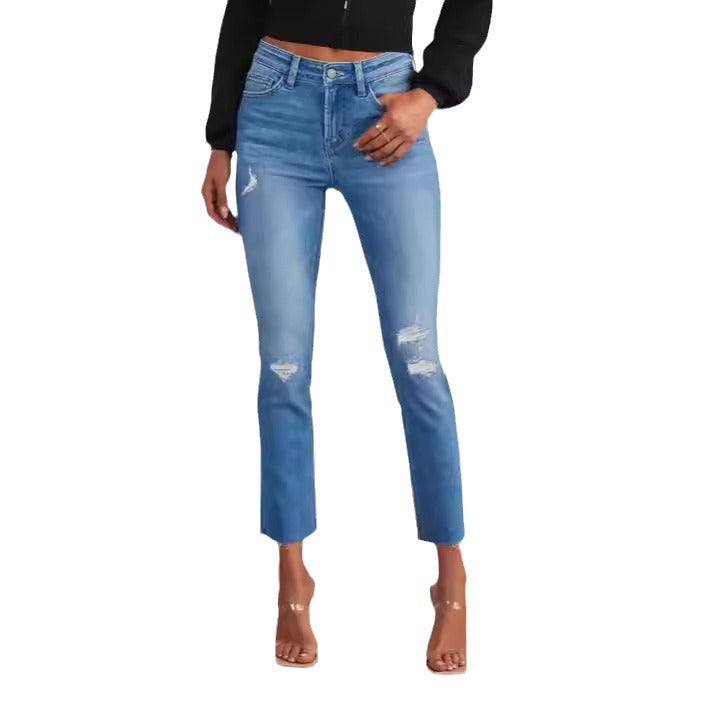 Luxue Sculpt High-Waist Slim Jeans