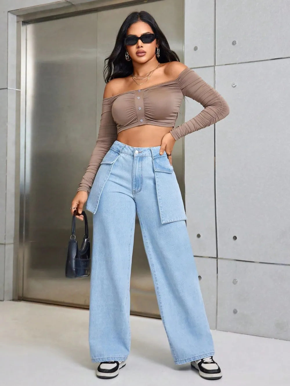 Luxue Horizon Wide Leg Jeans
