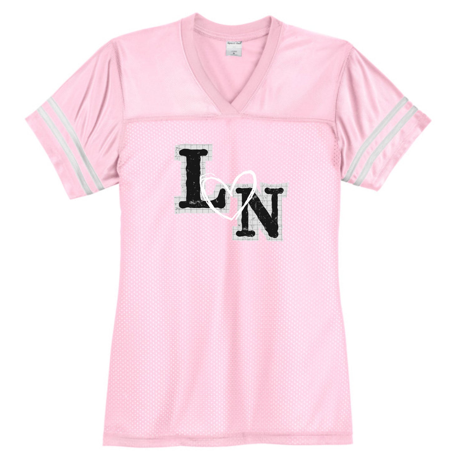 Lt Pink/White - FRONT