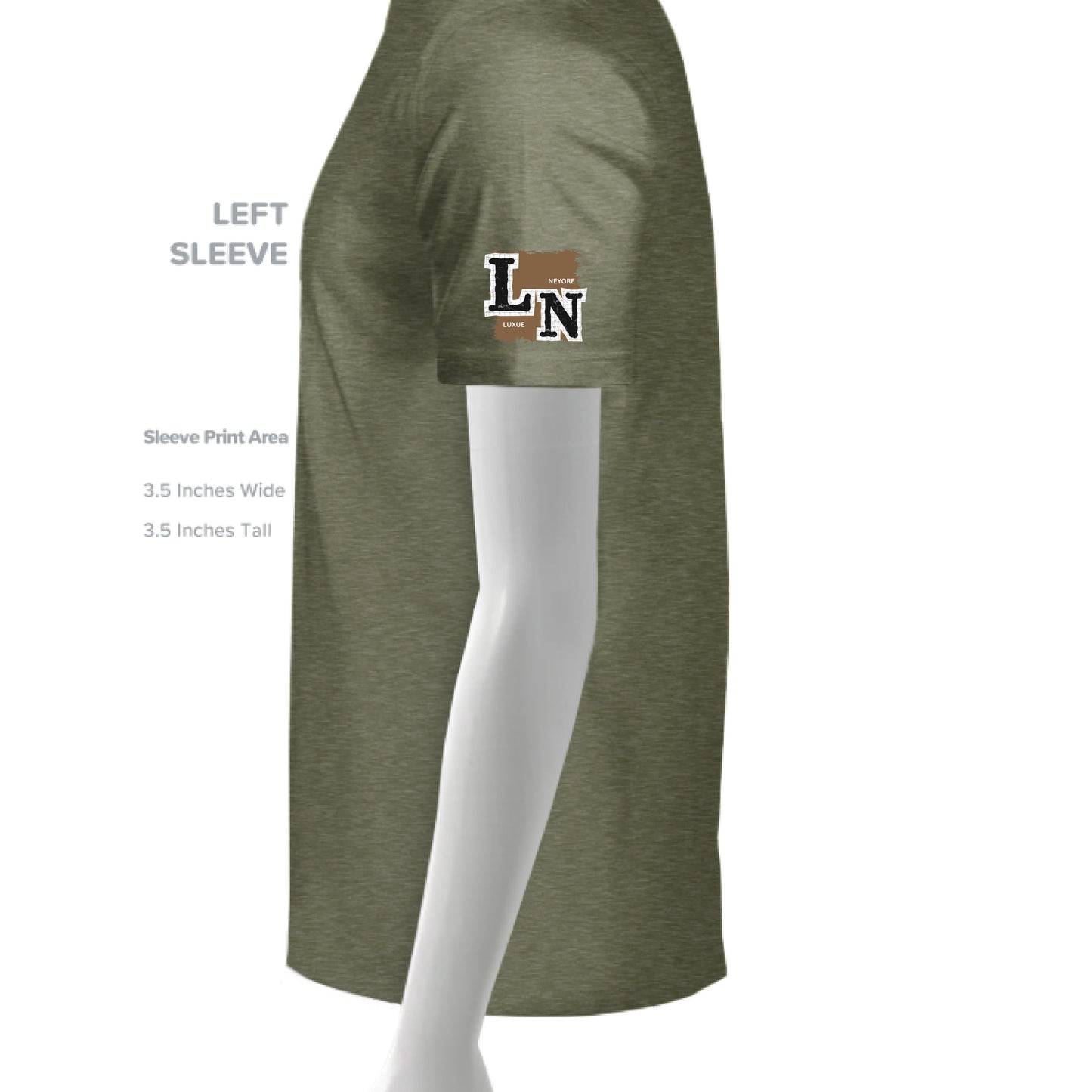 MILITARY GREEN - SLEEVE_LEFT