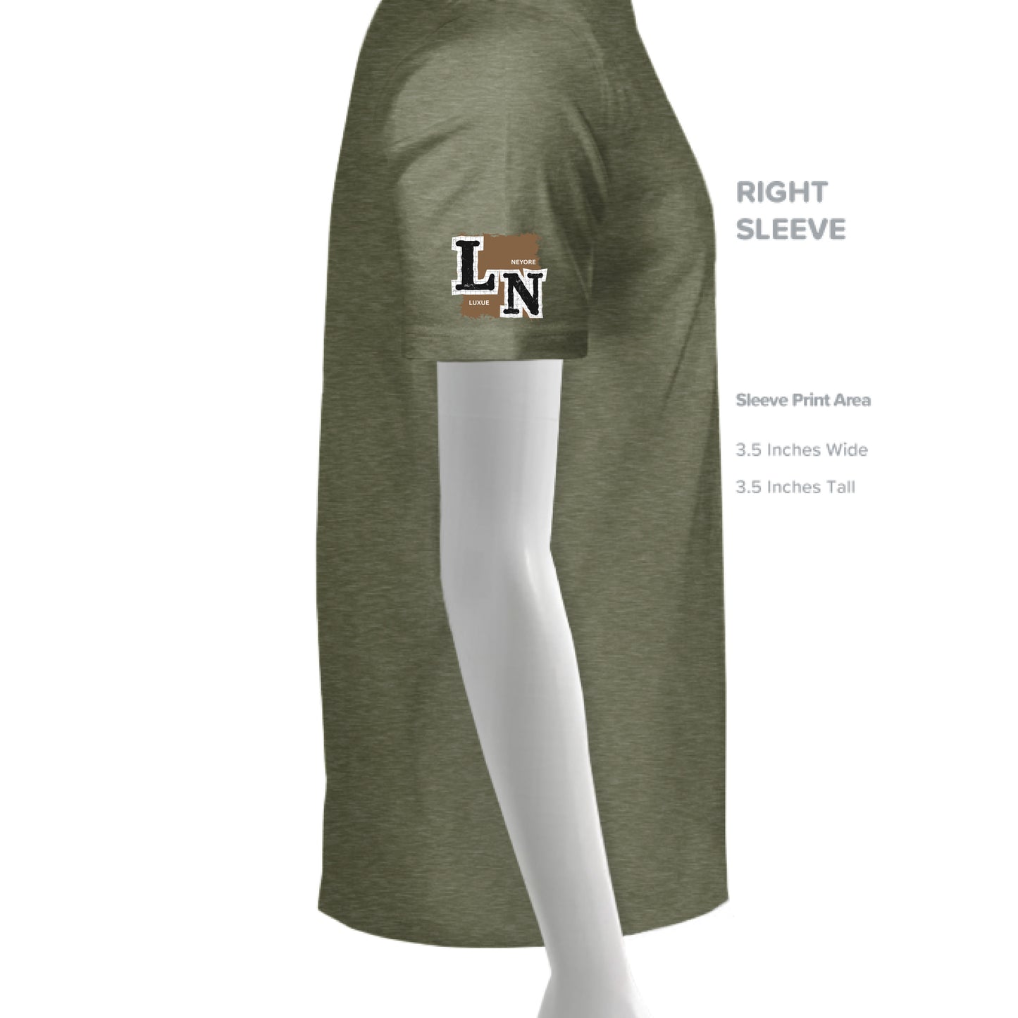 MILITARY GREEN - SLEEVE_RIGHT