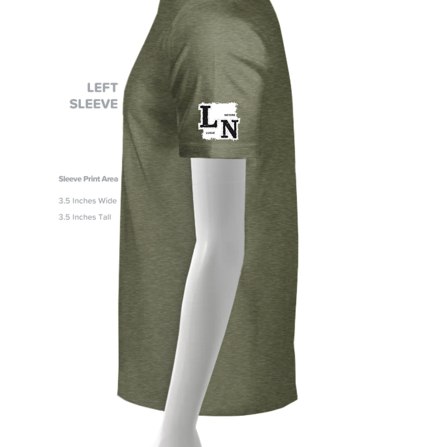 MILITARY GREEN - SLEEVE_LEFT