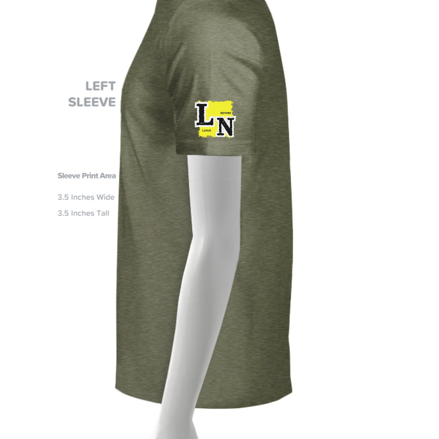 MILITARY GREEN - SLEEVE_LEFT