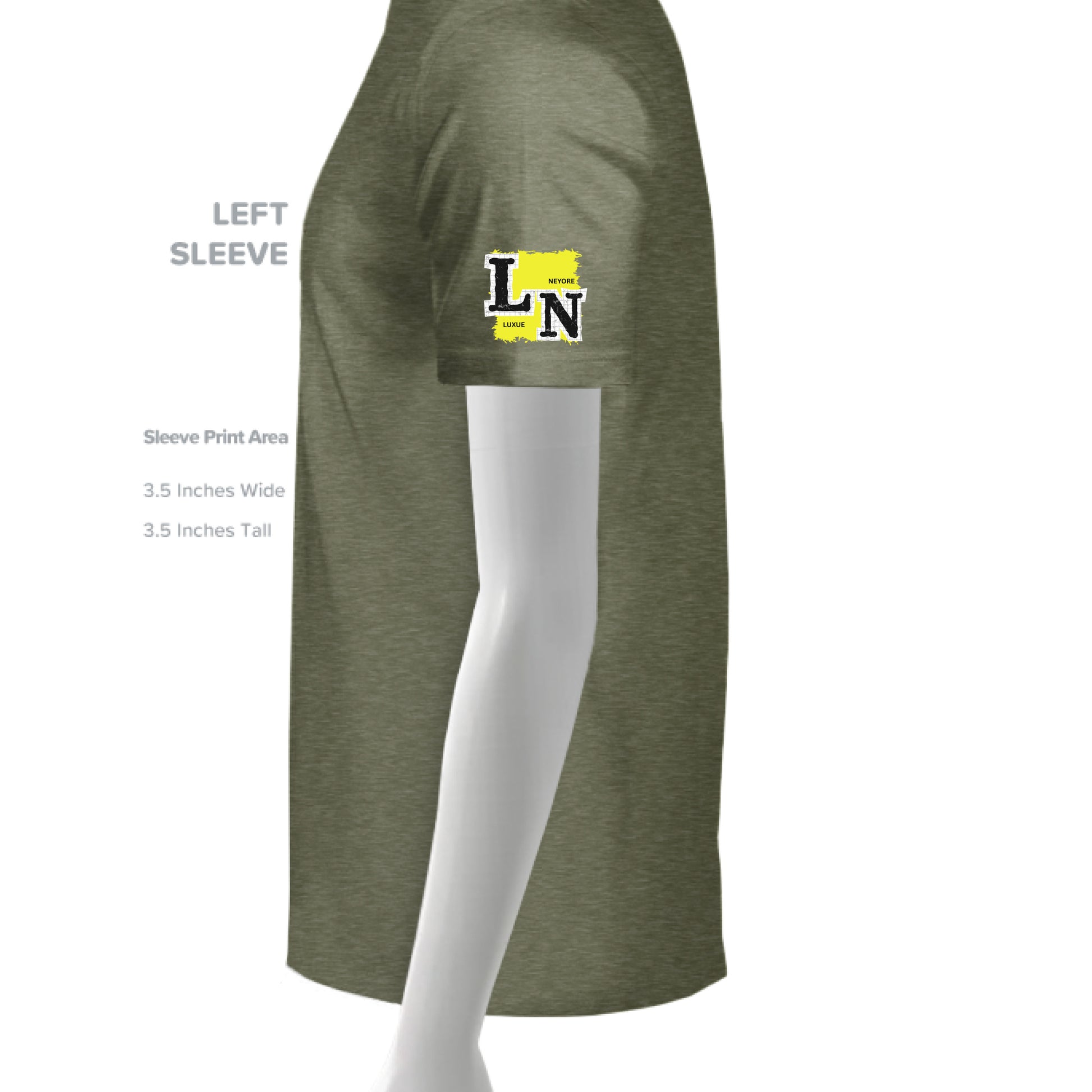 MILITARY GREEN - SLEEVE_LEFT