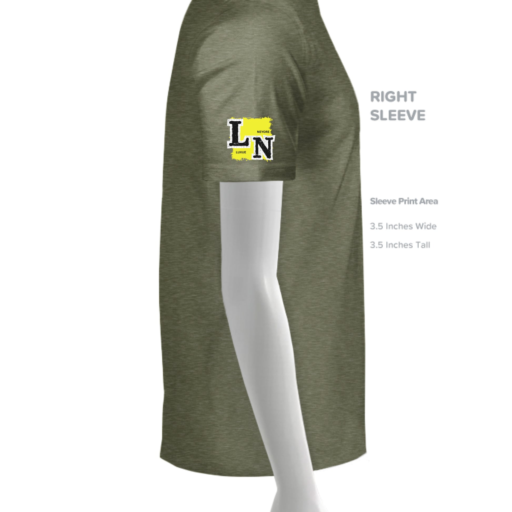 MILITARY GREEN - SLEEVE_RIGHT